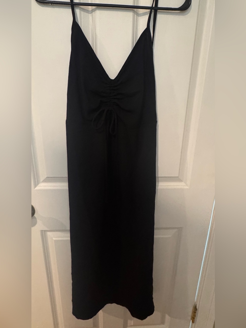 See you Monday Los Angeles Black Slip Dress-NWT-Medium
